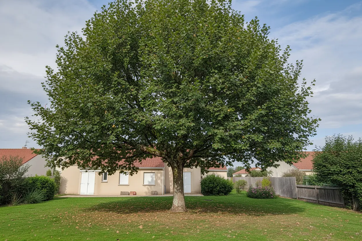 Arbre taillé et abords dégagés à Buxerolles
